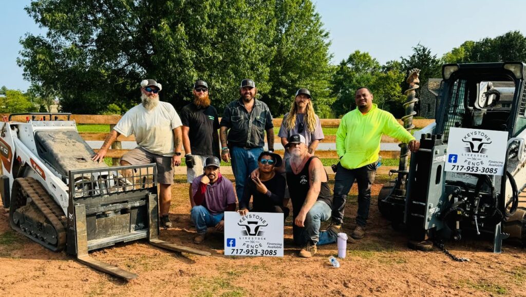 keystone livestock fencing team